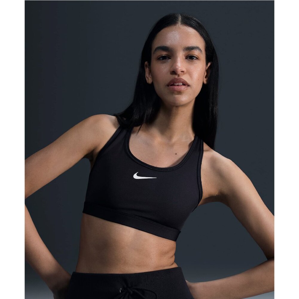 NWOT Nike Swoosh Medium Support Padded Sports Bra